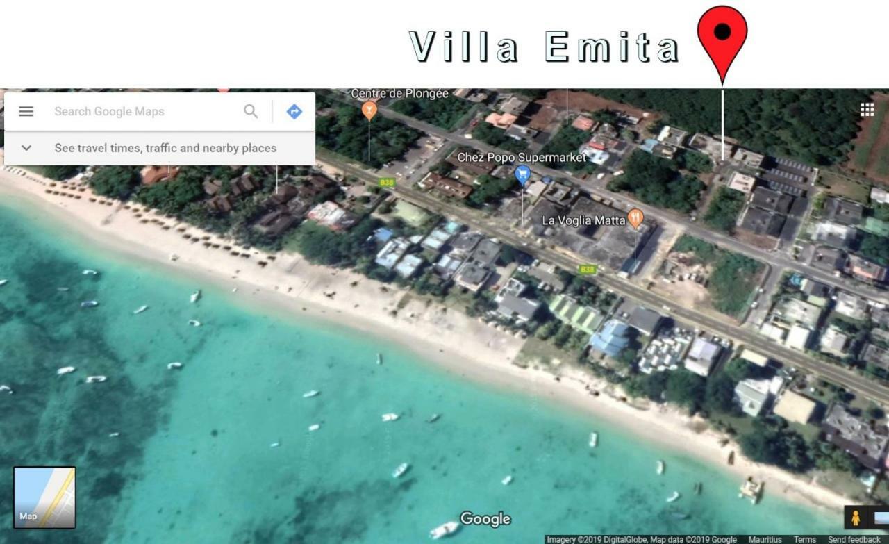 Villa Emita Trou aux Biches Beach Appartement Exterior foto